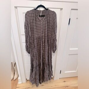 Free people Edie Maxi dress, no slip, nwt